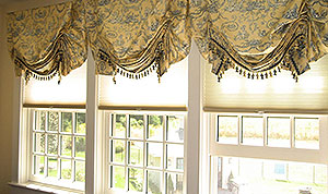 Австрийские шторы 1